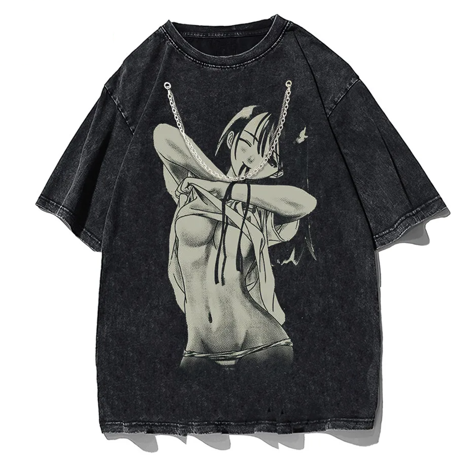 Hip Hop Men's T-Shirt Streetwear Summer