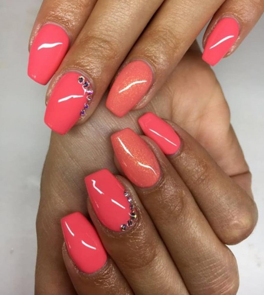 Gel Polish – Reddish Pink (Coral Pink) – DN237 – 4ml – HEMA Free