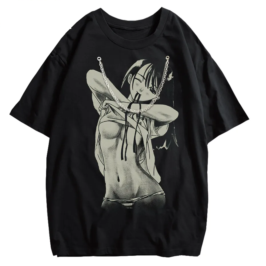 Hip Hop Men's T-Shirt Streetwear Summer