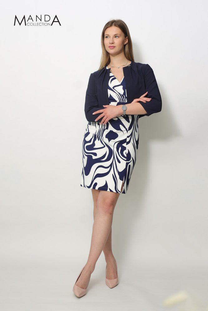 Navy blue bolero