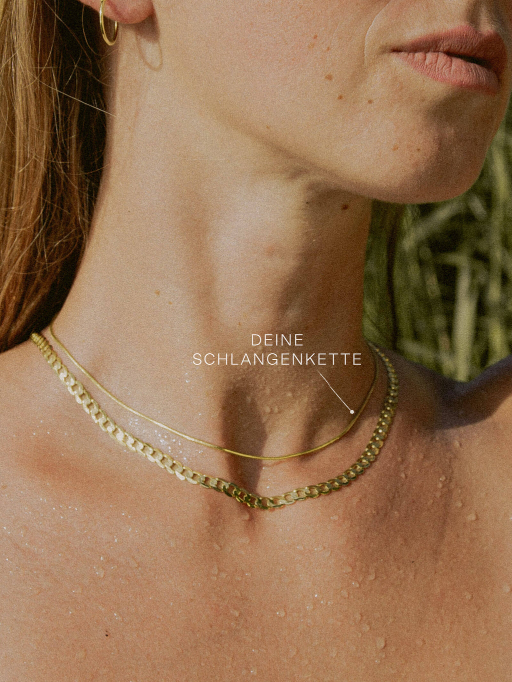 Schlangenkette ETERNITY Zierlich 8k Gold