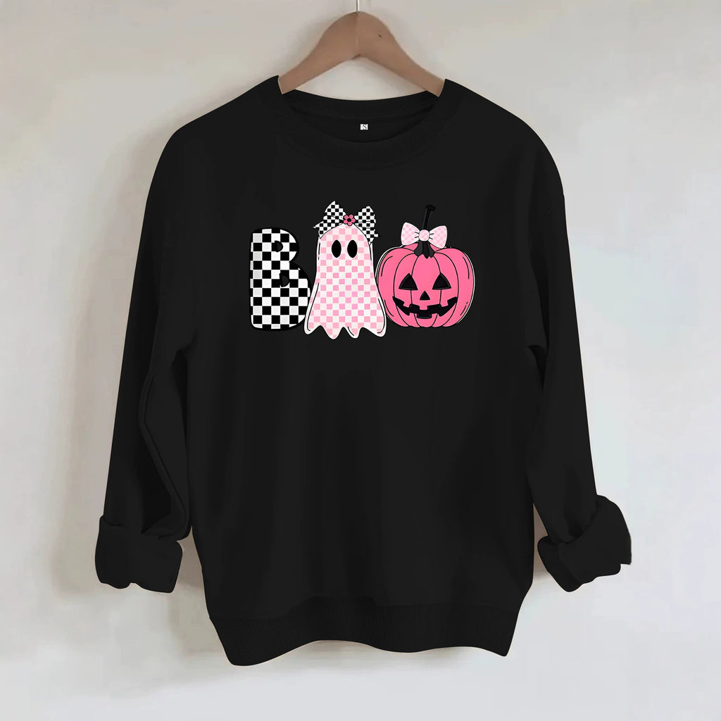 Round neck fleece hoodie