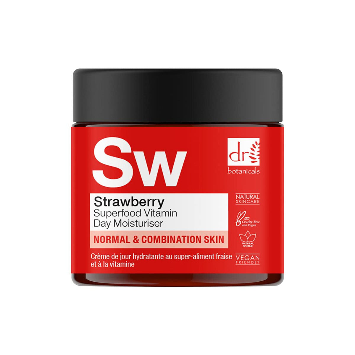 Dr Botanicals SW Strawberry Superfood Vitamin Day Moisturiser 60ml-2