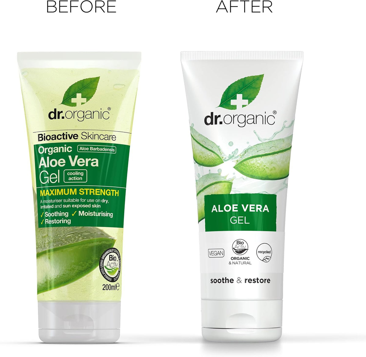 Dr Organic Soothe And Restore Aloe Vera Gel-1