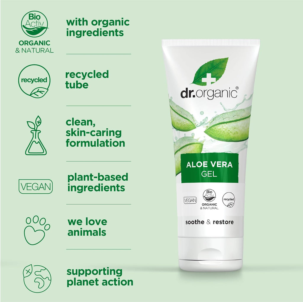 Dr Organic Soothe And Restore Aloe Vera Gel-4