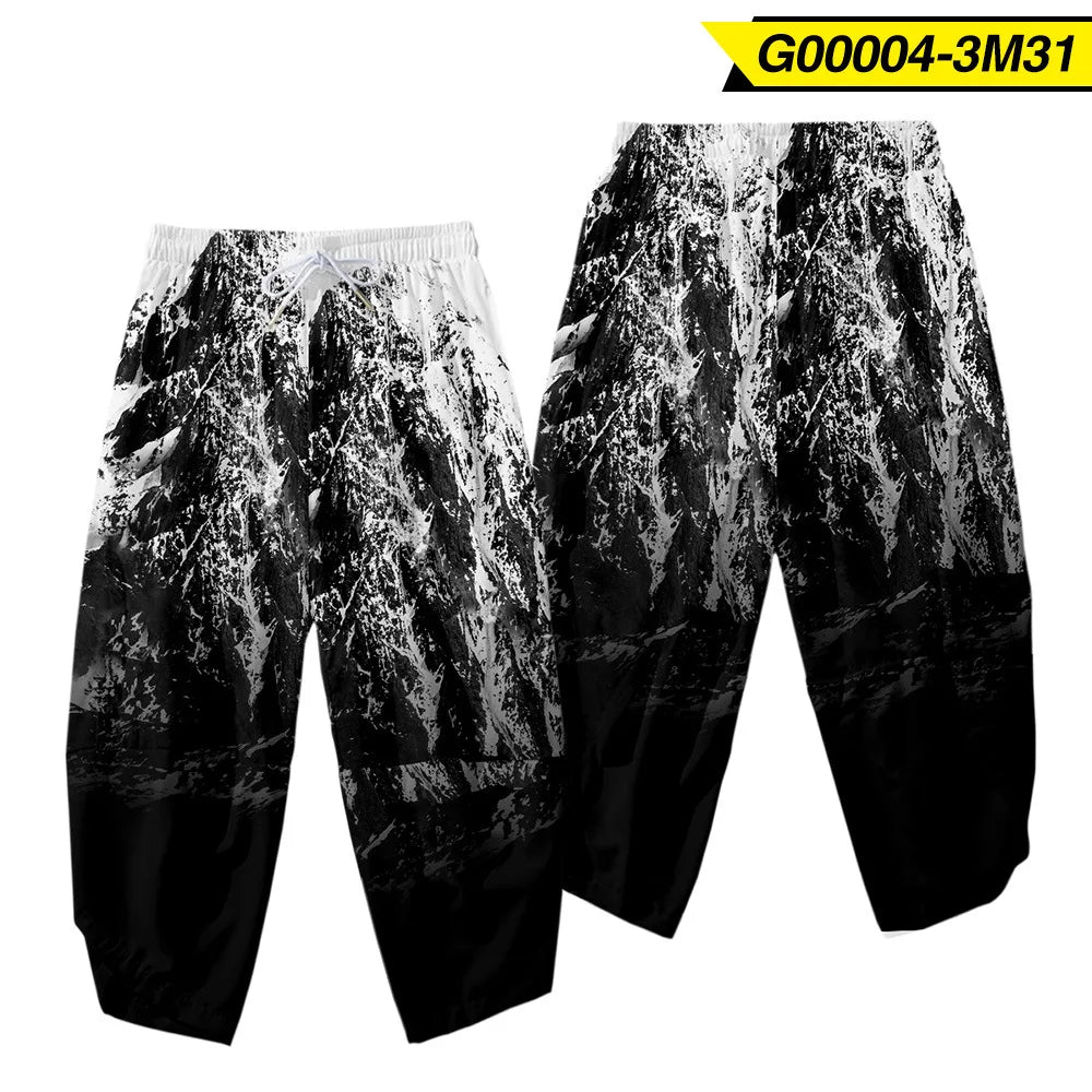 Japanese Traditional Clothing Kimono Pants Men Retro Yukata Asian Fashion Tang Suit Harajuku Hanfu Yukata Jacket
