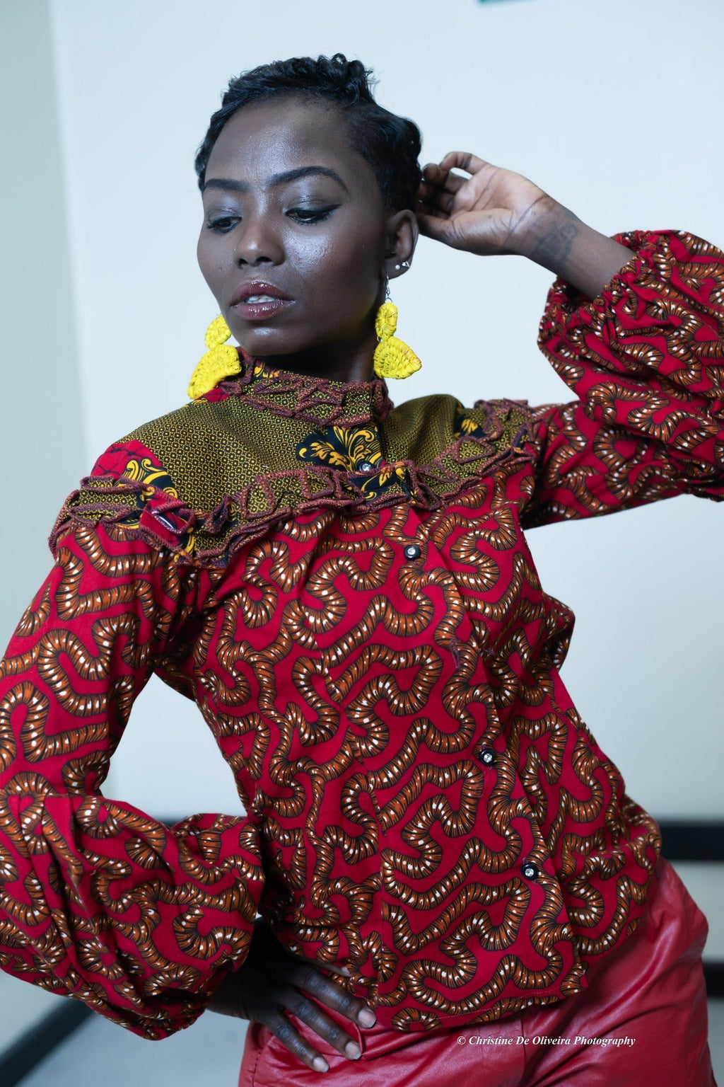 Ankara Blouse for Women
