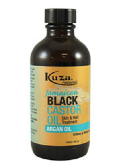 Kuza  Jamaican Black Castor Oil For Skin And Hair Treatment With Argan Oil-0
