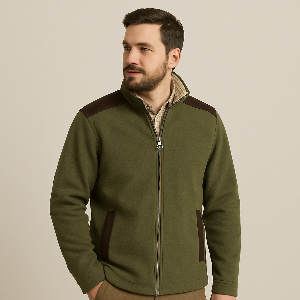 Mens Sherpa lined Fleece Jacket TRF666