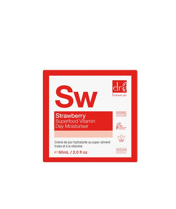 Dr Botanicals SW Strawberry Superfood Vitamin Day Moisturiser 60ml-3