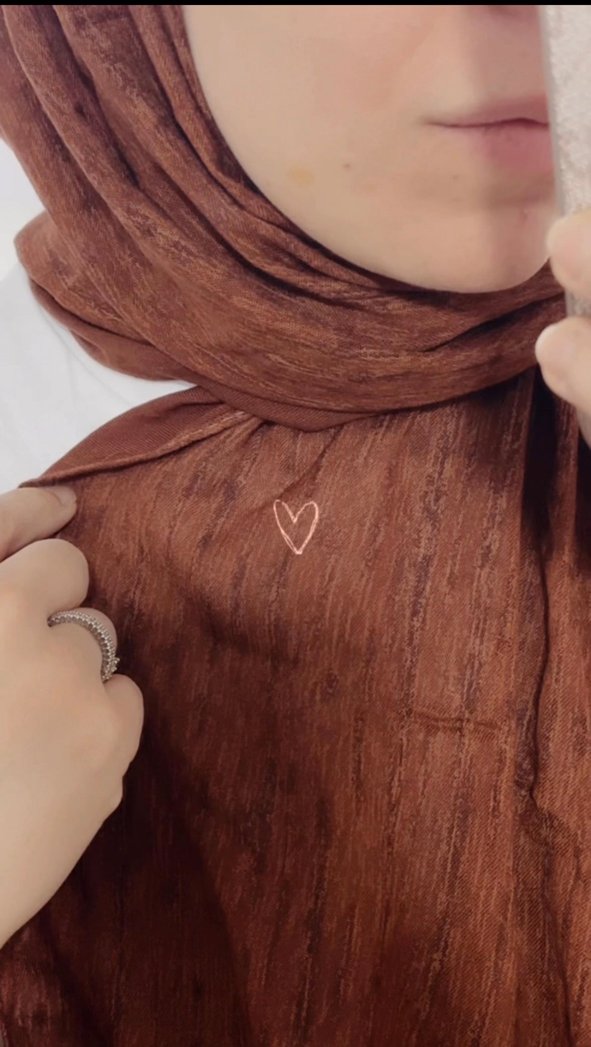 Rustwood - Linen Hijab