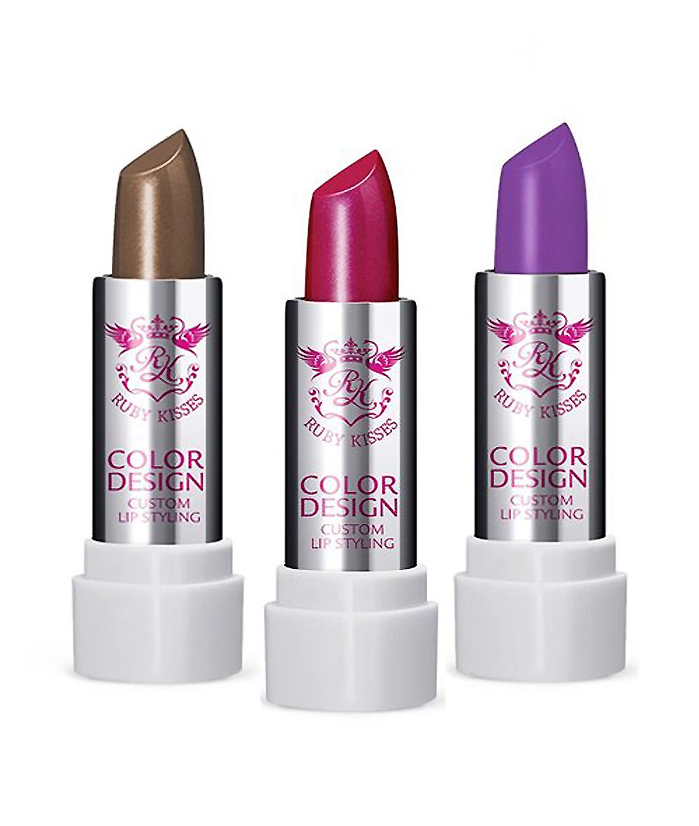 RK By Kiss Color Design Lipstick RLS44 Gold Digger 3.5g-3
