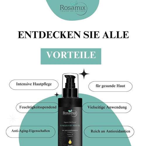 Bio Granatapfelkernöl Kaltgepresst