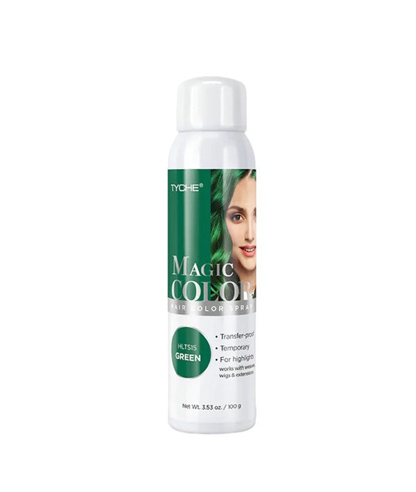 NICKA K NEWYORK Tyche Magic Color Hair Color Spray Green 100g-1
