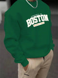 3D Letter Print Streetwear Hoodie-0