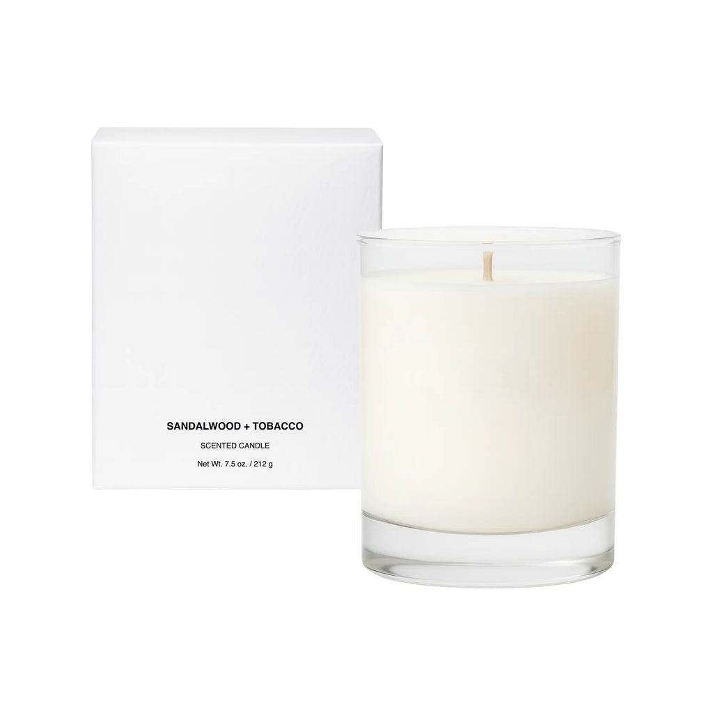 Scented Candle - Sandalwood + Tobacco