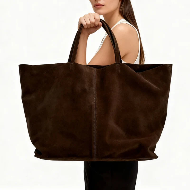 NNEOBA Retro Frosted Tote Shoulder Bag-1