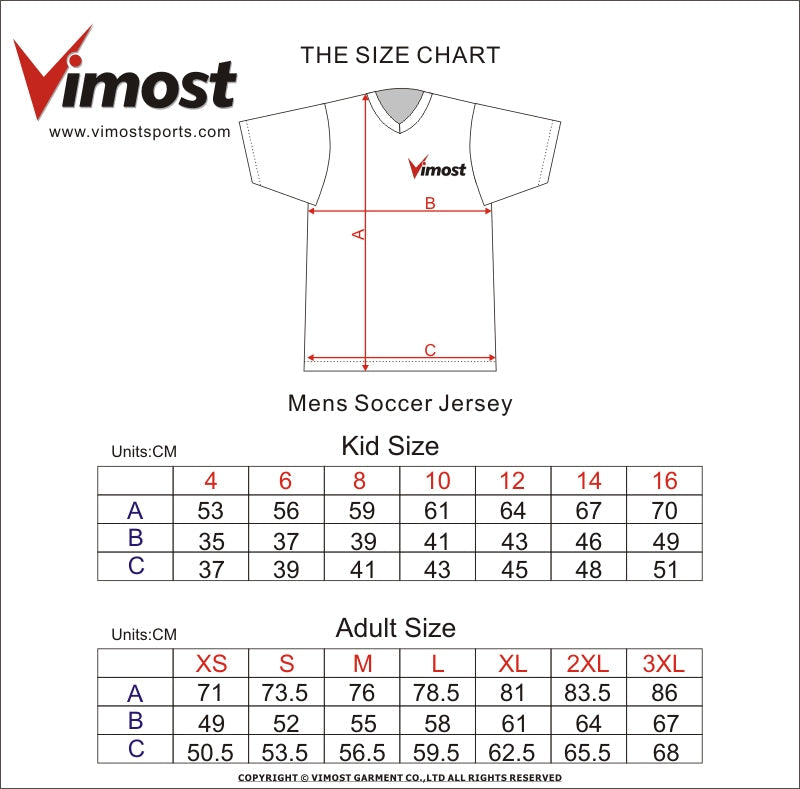Custom White Red Soccer Jersey