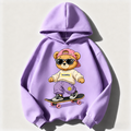 Sweatshirt Streetwear Bear for Ages 3 to 14
