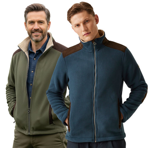 Mens Sherpa lined Fleece Jacket TRF666