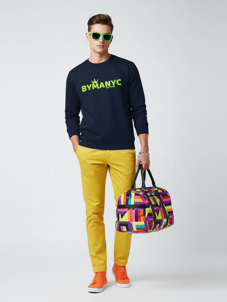 Unisex Organic Sweatshirt LOVE PARK AVENUE – BYMANYC ® New York | Vegan Streetwear