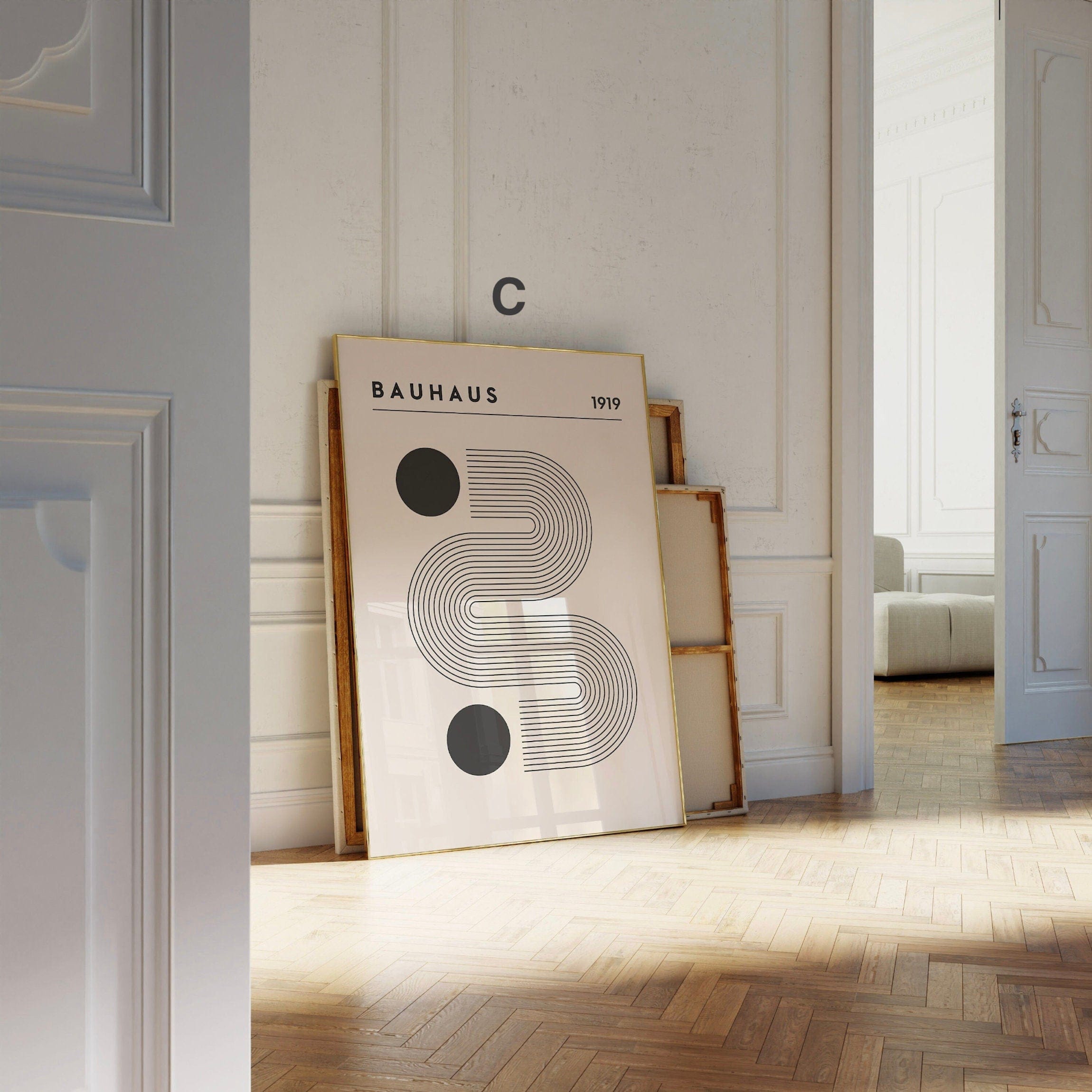 Bauhaus Exhibition Poster — Bauhaus Design Wall Art, Unframed