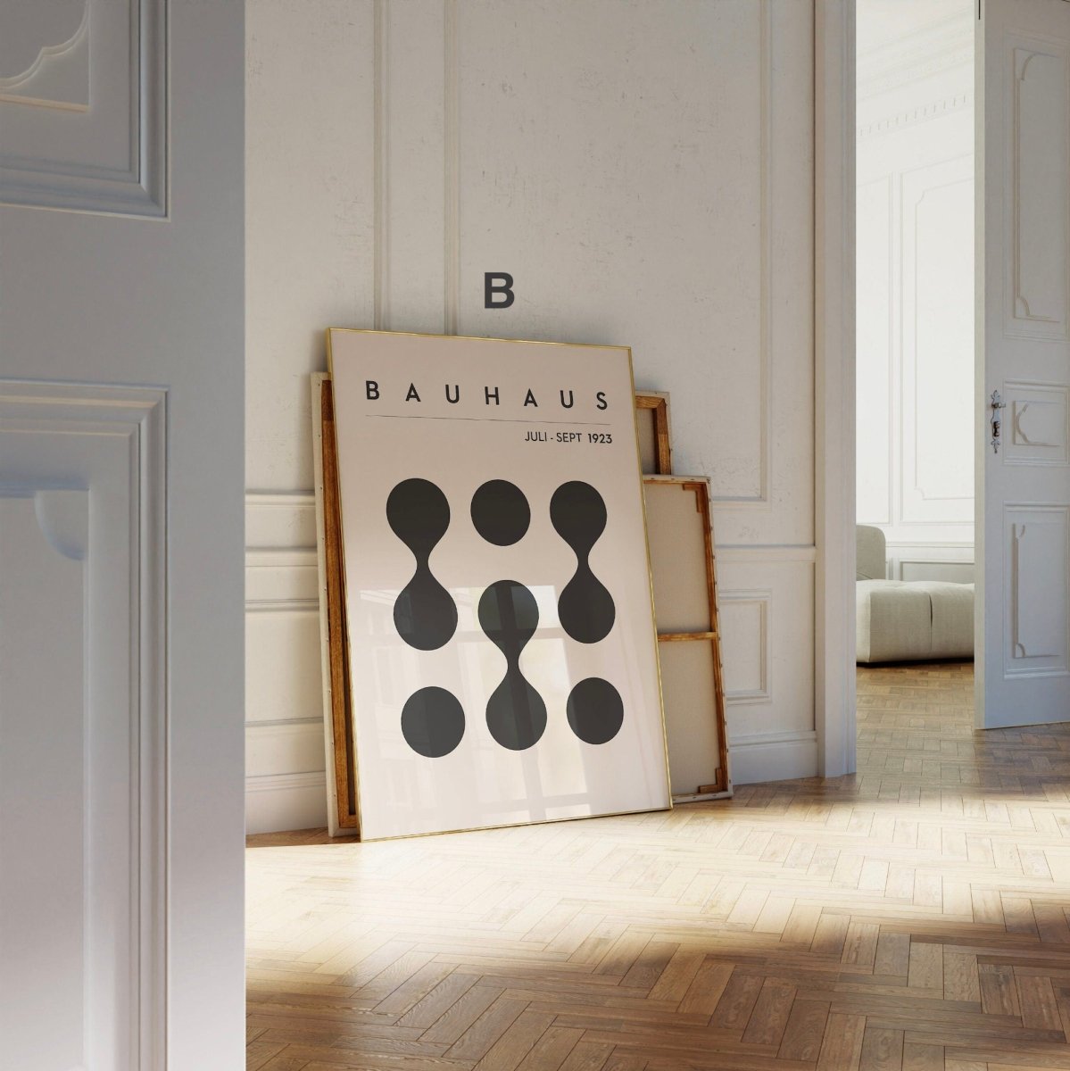 Bauhaus Exhibition Poster — Bauhaus Design Wall Art, Unframed