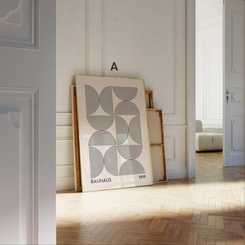 Bauhaus Exhibition Poster — Bauhaus Design Wall Art, Unframed