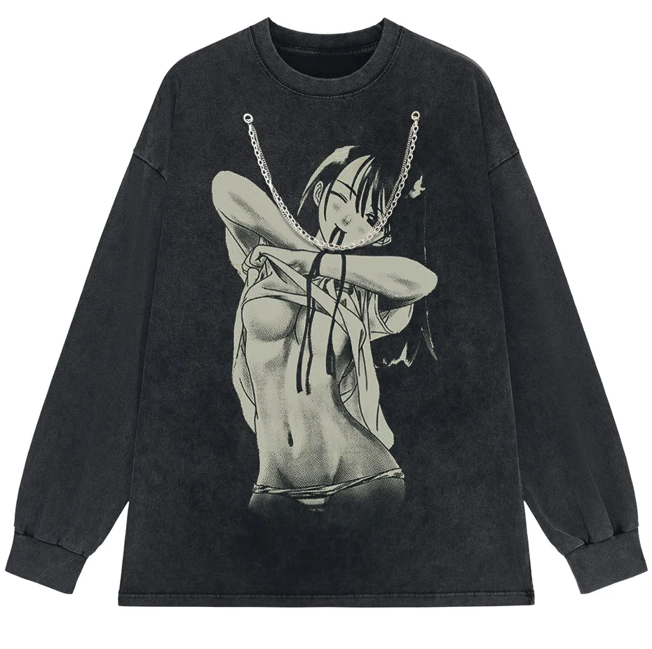 Hip Hop Men's T-Shirt Streetwear Summer