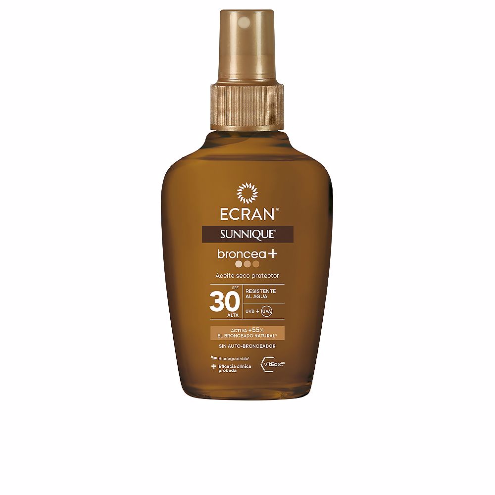 ECRAN SUNNIQUE BRONZE+ vapo oil SPF30 100 ml