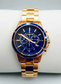 CEO Handshake Blue Watch - Executive Luxury Timepiece