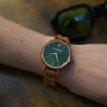 Watch Viridis Olivewood Green - Eco-Friendly Elegant Timepiece