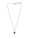 Kettenanhänger CIRCLE 1,2 cm Schwarz
